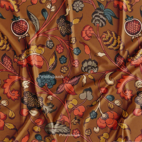 Vintage Kalamkari Digital Printed Fabric Wholesale Online Vintage Kalamkari Digital Printed Fabric Wholesale Online