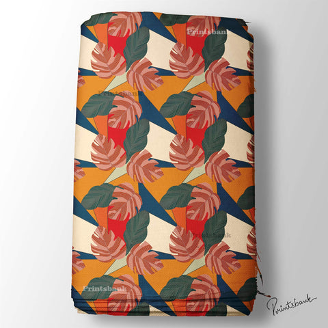 Abstract Floral Printed Fabric for Kurti Wholesale Abstract Floral Printed Fabric for Kurti Wholesale