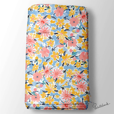 Digital Printed Floral Fabric wholesale Digital Printed Floral Fabric wholesale