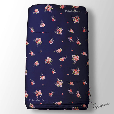 Floral Printed Fabric Floral Printed Fabric