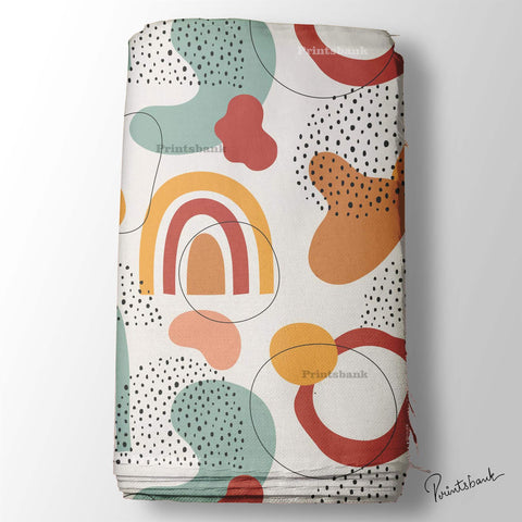 Geometrical Abstract Fabric Geometrical Abstract Fabric