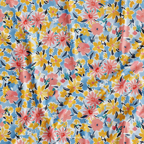 Digital Printed Floral Fabric wholesale Digital Printed Floral Fabric wholesale