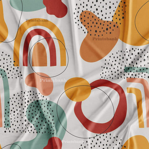 Geometrical Abstract Fabric Geometrical Abstract Fabric