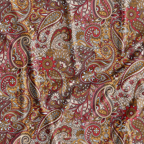 Paisley Print Fabric manufacturer in Surat Paisley Print Fabric manufacturer in Surat