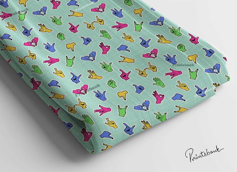 Sale! Quirky funky Cotton fabric Cloth Sale! Quirky funky Cotton fabric Cloth