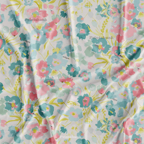 Water color Floral Printed Manufacture For Kurti Water color Floral Printed Manufacture For Kurti