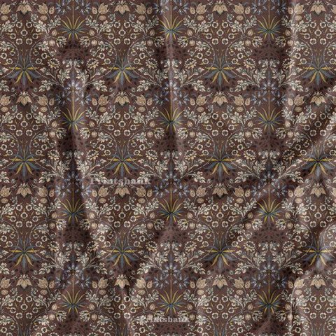 Floral abstract Printed Fabric Floral abstract Printed Fabric