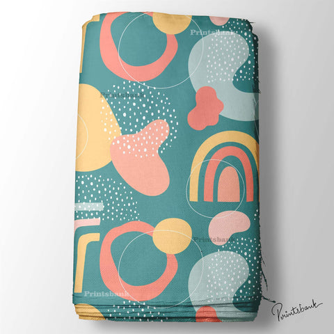 Geometrical Abstract Fabric Geometrical Abstract Fabric