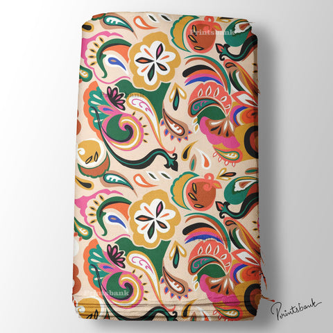 Abstract Fabric for Designer Dress India Manufacturer Abstract Fabric for Designer Dress India Manufacturer