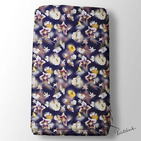 Floral Printed Fabric Floral Printed Fabric