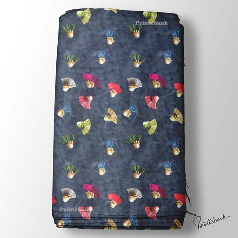 Floral Abstract Printed Fabric Floral Abstract Printed Fabric