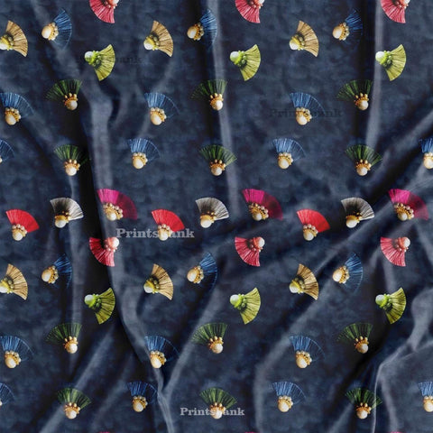 Floral Abstract Printed Fabric Floral Abstract Printed Fabric