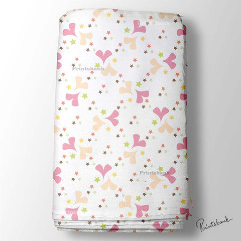 White Baby Floral Printed Fabric Wholesale Market White Baby Floral Printed Fabric Wholesale Market