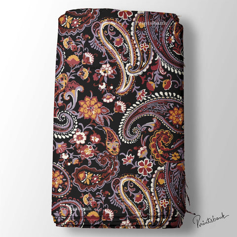 Paisley Printed fabric wholesale manufacturer Paisley Printed fabric wholesale manufacturer