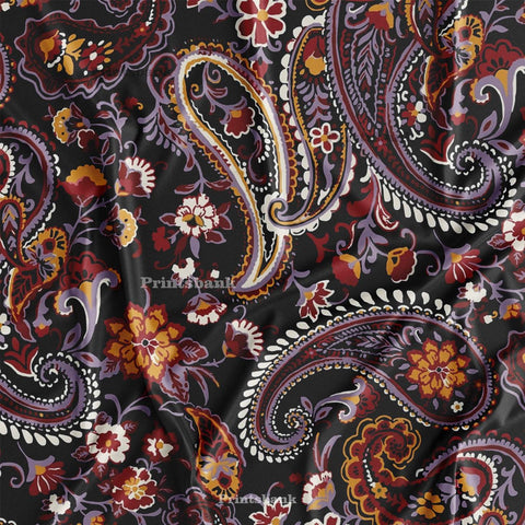 Paisley Printed fabric wholesale manufacturer Paisley Printed fabric wholesale manufacturer