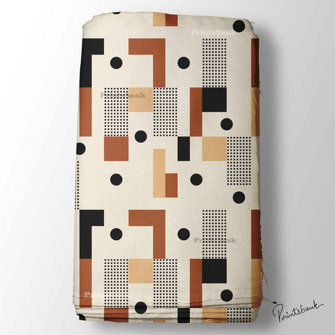 Geometrical Abstract Fabric Geometrical Abstract Fabric