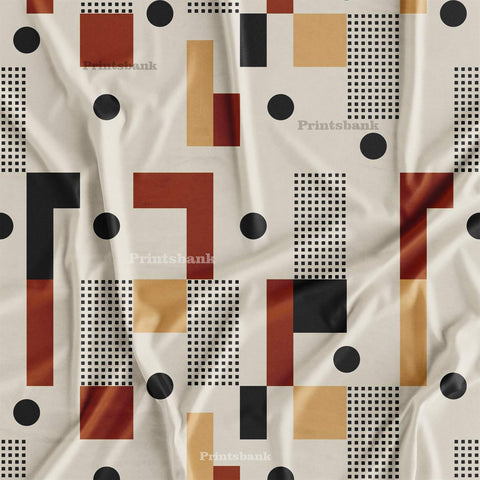 Geometrical Abstract Fabric Geometrical Abstract Fabric