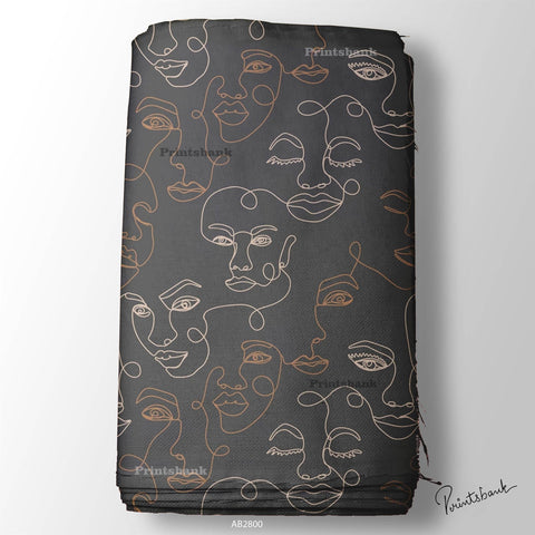 Abstract Digital Printed Fabric Manufacturer Abstract Digital Printed Fabric Manufacturer