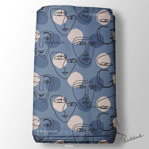 Abstract Digital Printed Fabric Manufacturer Abstract Digital Printed Fabric Manufacturer