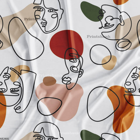 Abstract Digital Printed Fabric Manufacturer Abstract Digital Printed Fabric Manufacturer