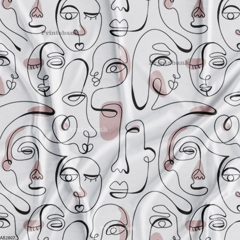 Abstract Digital Printed Fabric Manufacturer Abstract Digital Printed Fabric Manufacturer