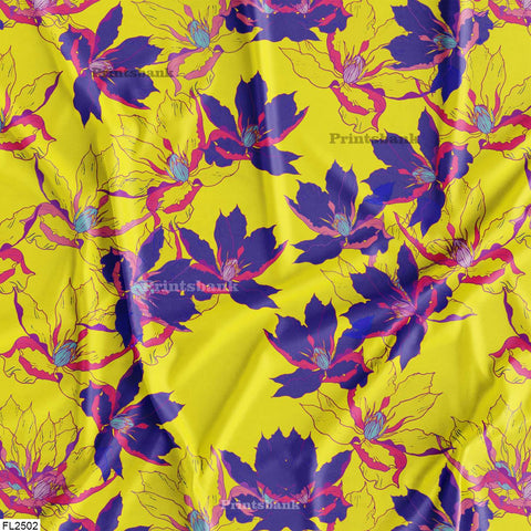 Floral Wholesale Digital Printed Fabric Floral Wholesale Digital Printed Fabric