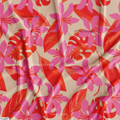 Floral Wholesale Digital Printed Fabric Floral Wholesale Digital Printed Fabric