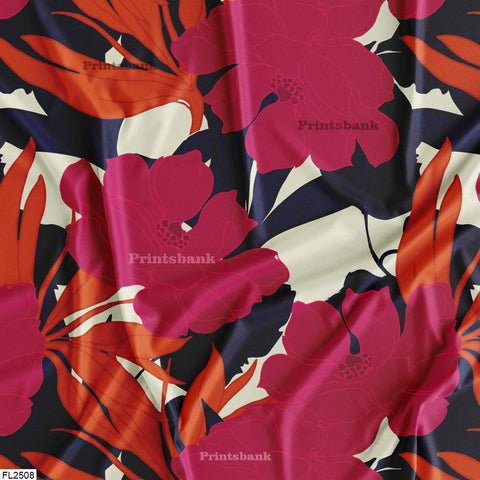 Floral Wholesale Digital Printed Fabric Floral Wholesale Digital Printed Fabric