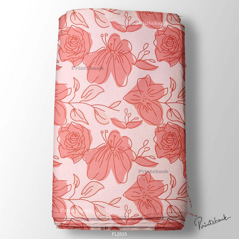 Floral Wholesale Digital Printed Fabric Floral Wholesale Digital Printed Fabric