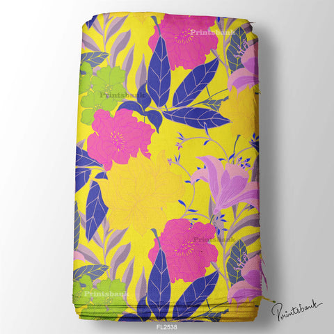 Floral Wholesale Digital Printed Fabric Floral Wholesale Digital Printed Fabric