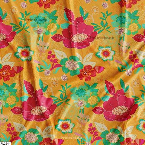 Floral Wholesale Digital Printed Fabric Floral Wholesale Digital Printed Fabric