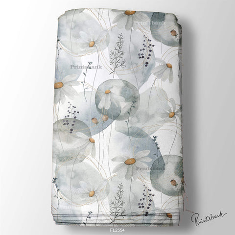 Floral Wholesale Digital Printed Fabric for Dress Floral Wholesale Digital Printed Fabric for Dress