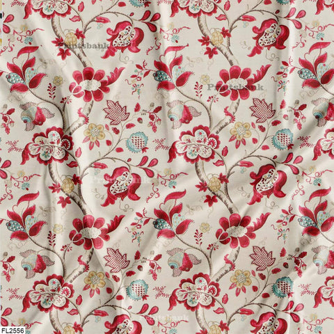 Floral Wholesale Digital Printed Fabric for Dress Floral Wholesale Digital Printed Fabric for Dress