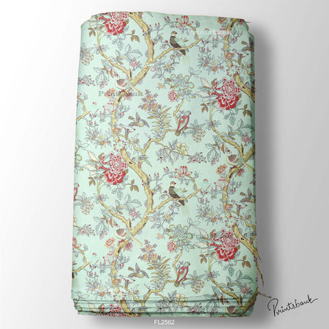 Floral Wholesale Digital Printed Fabric for Dress Floral Wholesale Digital Printed Fabric for Dress