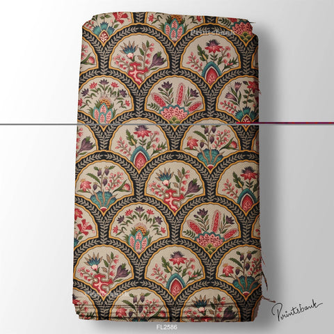 Floral Wholesale Digital Printed Fabric for Dress & Cloth Floral Wholesale Digital Printed Fabric for Dress & Cloth