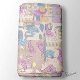 Floral Wholesale Digital Printed Fabric for Dress & Cloth