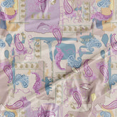 Floral Wholesale Digital Printed Fabric for Dress & Cloth