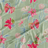 Floral Wholesale Digital Printed Fabric for Dress & Cloth