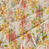 Floral Wholesale Digital Printed Fabric for Dress & Cloth