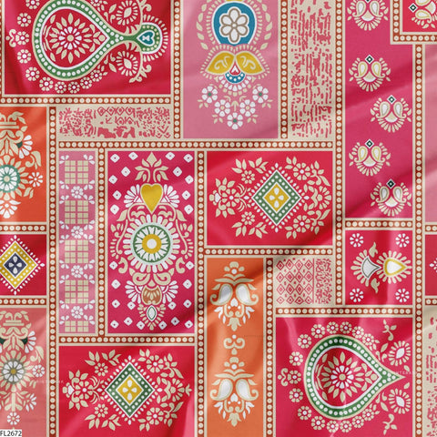 Floral Wholesale Digital Printed Fabric for Dress & Cloth Floral Wholesale Digital Printed Fabric for Dress & Cloth