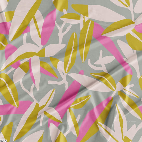 Floral Wholesale Digital Printed Fabric for Dress & Cloth Floral Wholesale Digital Printed Fabric for Dress & Cloth