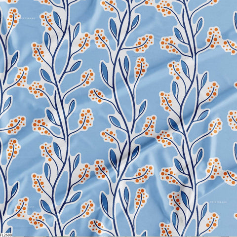 Floral Wholesale Digital Printed Fabric for Dress & Cloth Floral Wholesale Digital Printed Fabric for Dress & Cloth