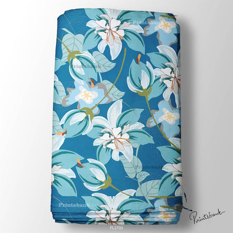 Floral Wholesale Digital Printed Fabric for Dress & Cloth Floral Wholesale Digital Printed Fabric for Dress & Cloth