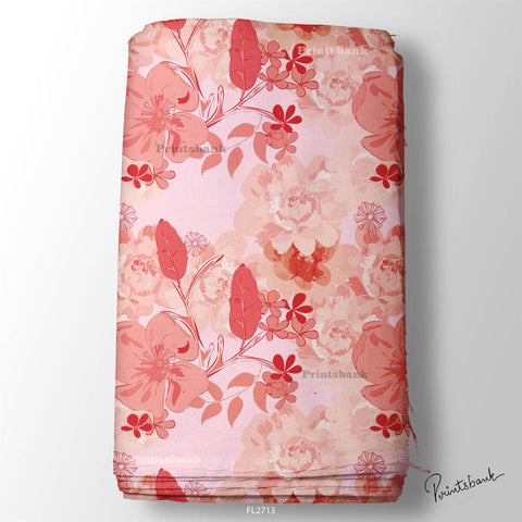 Floral Wholesale Digital Printed Fabric for Dress & Cloth Floral Wholesale Digital Printed Fabric for Dress & Cloth