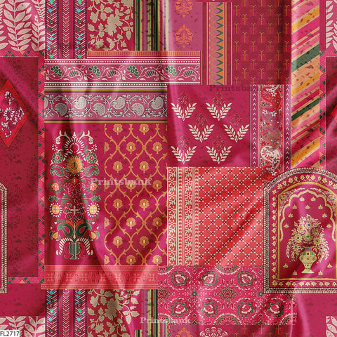 Floral Wholesale Digital Printed Fabric for Dress & Cloth Floral Wholesale Digital Printed Fabric for Dress & Cloth