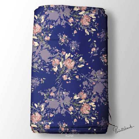 Floral Wholesale Digital Printed Fabric for Dress & Cloth Floral Wholesale Digital Printed Fabric for Dress & Cloth