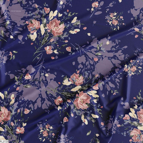 Floral Wholesale Digital Printed Fabric for Dress & Cloth Floral Wholesale Digital Printed Fabric for Dress & Cloth
