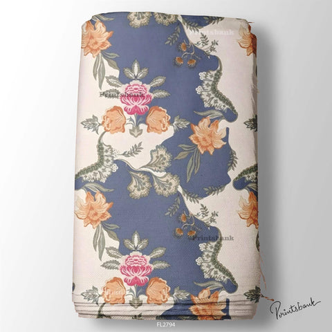 Floral Wholesale Digital Printed Fabric for Dress & Cloth Floral Wholesale Digital Printed Fabric for Dress & Cloth