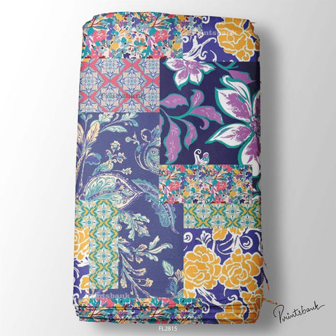 Floral Wholesale Digital Printed Fabric for Dress & Cloth Floral Wholesale Digital Printed Fabric for Dress & Cloth