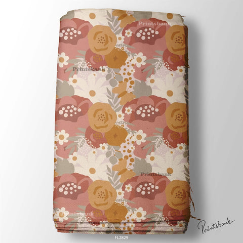 Floral Wholesale Digital Printed Fabric for Dress & Cloth Floral Wholesale Digital Printed Fabric for Dress & Cloth